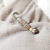 Tibetan Nine-Eye Dzi Bead Bodhi Seed Brooch Tibetan Nine-Eye Dzi Bead Bodhi Seed Brooch
