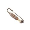 Tibetan Nine-Eye Dzi Bead Bodhi Seed Brooch Tibetan Nine-Eye Dzi Bead Bodhi Seed Brooch
