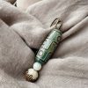 Tibetan Nine-Eye Dzi Bead Bodhi Seed Brooch Tibetan Nine-Eye Dzi Bead Bodhi Seed Brooch