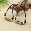 Tibetan Nine-Eye Dzi Bead Protection Necklace Tibetan Nine-Eye Dzi Bead Protection Necklace