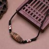 Agate Tibetan Dzi Bead Protection Necklace Agate Tibetan Dzi Bead Protection Necklace