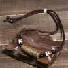 Agate Tibetan Dzi Bead Protection Necklace Agate Tibetan Dzi Bead Protection Necklace