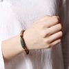 Tibetan Nine-Eye Dzi Bead Sandalwood Peace Bracelet Tibetan Nine-Eye Dzi Bead Sandalwood Peace Bracelet