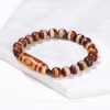 Pulsera Tibetana de Sándalo y Cuenta Dzi de Nueve Ojos para la Abundancia Tibetan Nine-Eye Dzi Bead Sandalwood Wealth Bracelet