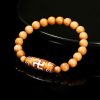 Pulsera Tibetana de Sándalo y Cuenta Dzi de Nueve Ojos para la Abundancia Tibetan Nine-Eye Dzi Bead Sandalwood Wealth Bracelet