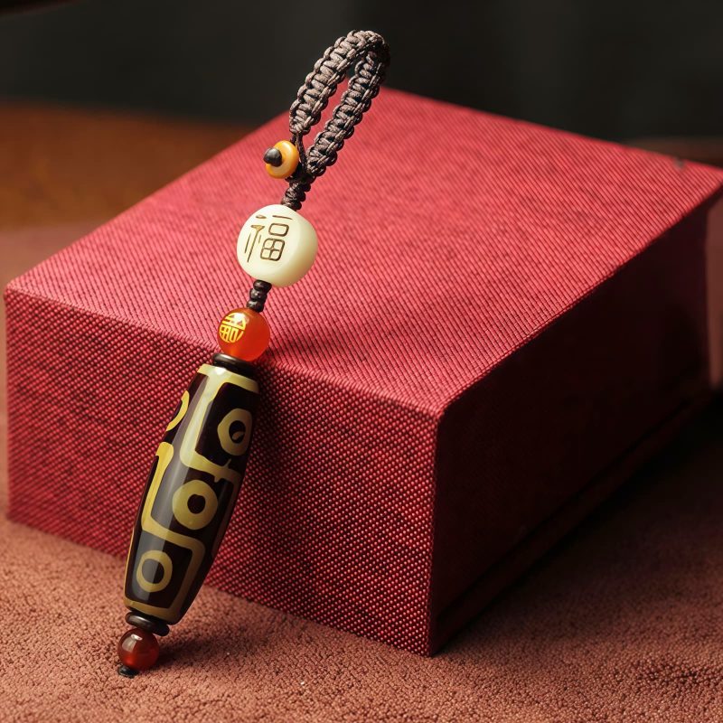 Tibetan Nine-Eye Dzi Bead Wealth Bracelet