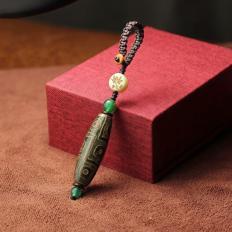 Tibetan Nine-Eye Dzi Bead Wealth Bracelet
