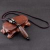 Tibetan Nine-Eye Dzi Bead Wealth Protection Necklace Tibetan Nine-Eye Dzi Bead Wealth Protection Necklace