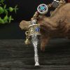 Tibetan Om Mani Padme Hum Prayer Wheel Car Hanging Ornament Tibetan Om Mani Padme Hum Prayer Wheel Car Hanging Ornament
