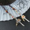 Tibetan Om Mani Padme Hum Prayer Wheel Car Hanging Ornament Tibetan Om Mani Padme Hum Prayer Wheel Car Hanging Ornament