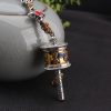 Tibetan Om Mani Padme Hum Prayer Wheel Car Hanging Ornament Tibetan Om Mani Padme Hum Prayer Wheel Car Hanging Ornament