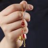 Tibetan Red Agate Om Mani Padme Hum Prayer Wheel Amulet Tibetan Red Agate Om Mani Padme Hum Prayer Wheel Amulet