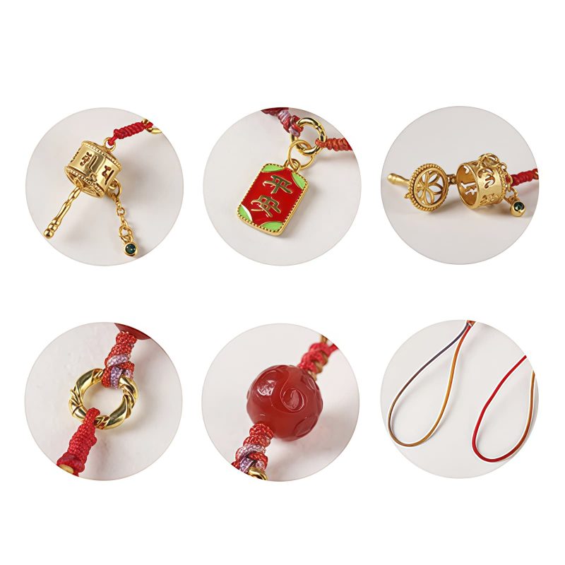 Tibetan Red Agate Om Mani Padme Hum Prayer Wheel Amulet Tibetan Red Agate Om Mani Padme Hum Prayer Wheel Amulet