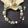 Pulsera Tibetana de Protección con Cuenta Dzi de Tres Ojos Tibetan Three-Eyed Dzi Bead Protection Bracelet