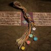 Tibetan Five Gods of Wealth Wall Hanging Decoration Tibetan Five Gods of Wealth Wall Hanging Decoration