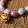 Tibetan Zakiram Goddess of Wealth Liuli Glass Protection Bracelet Tibetan Zakiram Goddess of Wealth Liuli Glass Protection Bracelet