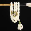 White Bodhi Seed 108 Mala Luck Bracelet White Bodhi Seed 108 Mala Luck Bracelet