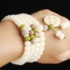 White Bodhi Seed 108 Mala Luck Bracelet White Bodhi Seed 108 Mala Luck Bracelet