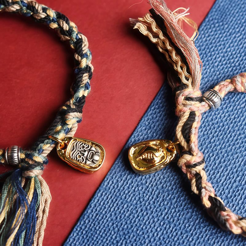Zakiram Goddess of Wealth Om Mani Padme Hum Bracelet Zakiram Goddess of Wealth Om Mani Padme Hum Bracelet