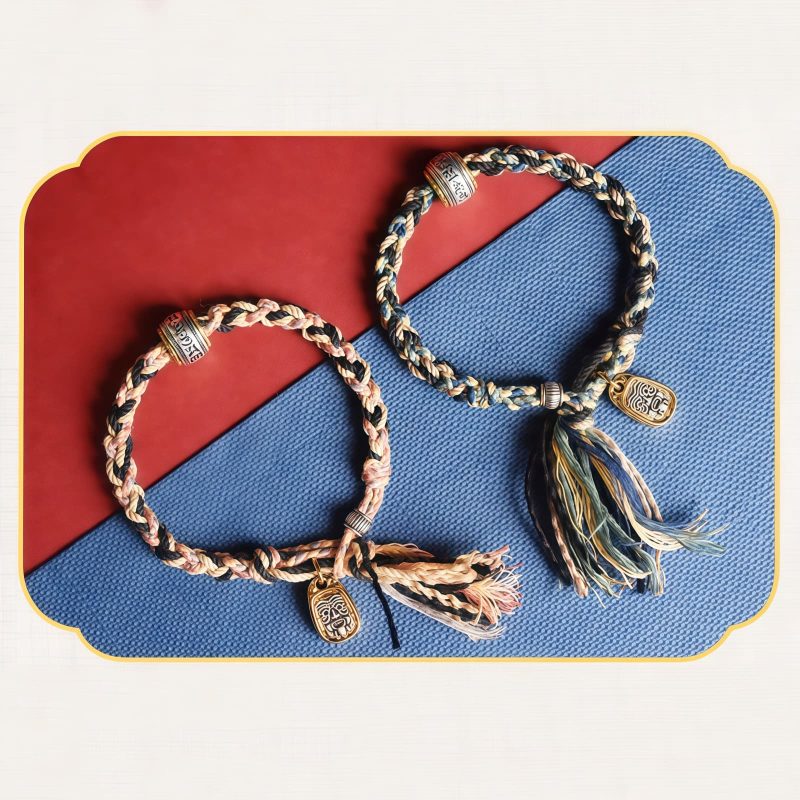 Zakiram Goddess of Wealth Om Mani Padme Hum Bracelet Zakiram Goddess of Wealth Om Mani Padme Hum Bracelet