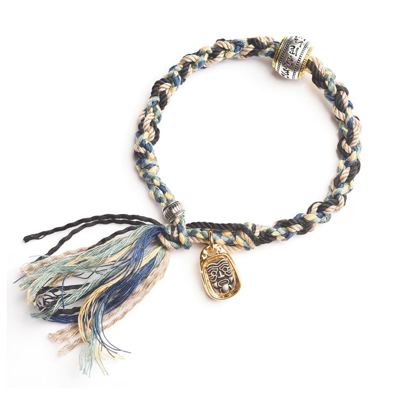 Zakiram Goddess of Wealth Om Mani Padme Hum Bracelet Zakiram Goddess of Wealth Om Mani Padme Hum Bracelet