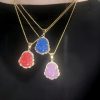 Gold-Filled Laughing Buddha Jade Necklace Gold-Filled Laughing Buddha Jade Necklace