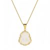 Gold-Filled Laughing Buddha Jade Necklace Gold-Filled Laughing Buddha Jade Necklace