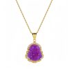 Gold-Filled Laughing Buddha Jade Necklace Gold-Filled Laughing Buddha Jade Necklace
