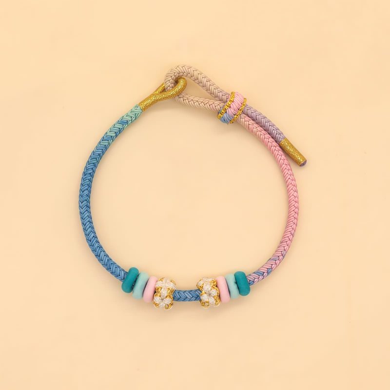 Handmade Eight Thread Peace Knot Braided Bracelet Handmade Eight Thread Peace Knot Braided Bracelet