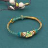 Handmade Eight Thread Peace Knot Braided Bracelet Handmade Eight Thread Peace Knot Braided Bracelet