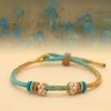 Handmade Eight Thread Peace Knot Braided Bracelet Handmade Eight Thread Peace Knot Braided Bracelet