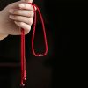 Natural Cinnabar Blessing Protection Belly Chain Natural Cinnabar Blessing Protection Belly Chain