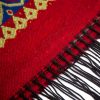 Red Heart Tassel Tibetan Hooded Shawl Red Heart Tassel Tibetan Hooded Shawl