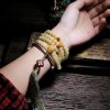 Tibet 108 Mala Sheep Horn Amber Luck Bracelet Tibet 108 Mala Sheep Horn Amber Luck Bracelet