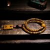 Tibetan 108 Mala Yak Bone Amber Balance Bracelet Tibetan 108 Mala Yak Bone Amber Balance Bracelet