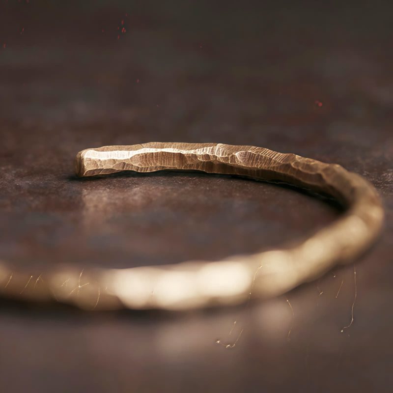 Tibetan Bump Texture Copper Luck Cuff Bracelet Tibetan Bump Texture Copper Luck Cuff Bracelet