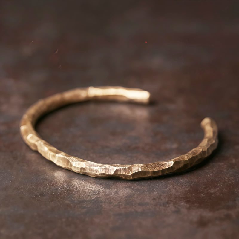 Tibetan Bump Texture Copper Luck Cuff Bracelet Tibetan Bump Texture Copper Luck Cuff Bracelet