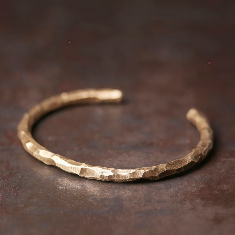 Tibetan Bump Texture Copper Luck Cuff Bracelet Tibetan Bump Texture Copper Luck Cuff Bracelet