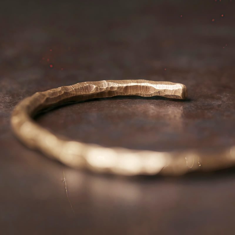 Tibetan Bump Texture Copper Luck Cuff Bracelet Tibetan Bump Texture Copper Luck Cuff Bracelet