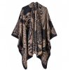 Handgefertigter tibetischer Schal mit Paisley-Muster Tibetan Cashew Flower Handcrafted Shawl