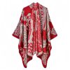 Handgefertigter tibetischer Schal mit Paisley-Muster Tibetan Cashew Flower Handcrafted Shawl