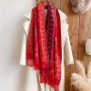 Tibetan Cashew Flower Tassel Shawl Tibetan Cashew Flower Tassel Shawl