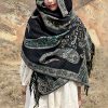 Tibetan Cashew Flower Tassel Shawl Tibetan Cashew Flower Tassel Shawl