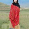 Tibetan Cashew Flower Tassel Shawl Tibetan Cashew Flower Tassel Shawl
