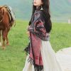 Tibetan Cashew Flower Tassel Shawl Tibetan Cashew Flower Tassel Shawl