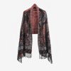 Tibetan Cashew Flower Tassel Shawl Tibetan Cashew Flower Tassel Shawl