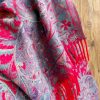 Tibetan Cashew Flowers Shawl Wrap Tibetan Cashew Flowers Shawl Wrap