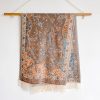 Tibetan Cashew Flowers Shawl Wrap Tibetan Cashew Flowers Shawl Wrap