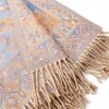 Tibetan Cashew Flowers Shawl Wrap Tibetan Cashew Flowers Shawl Wrap