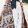 Tibetan Classic Geometry Pattern Shawl Tibetan Classic Geometry Pattern Shawl